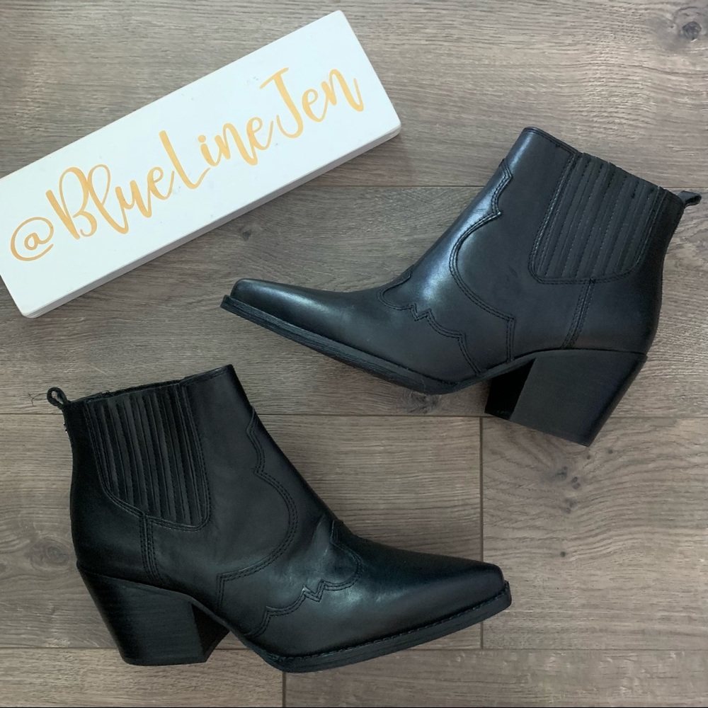 Sam Edelman Winona Leather Booties NWOT
